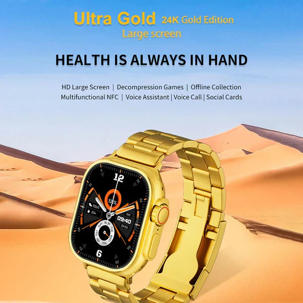 𝘿𝙆 𝙨𝙩𝙤𝙧𝙚™ Gold Ultra Watch – ساعة جولد ألترا