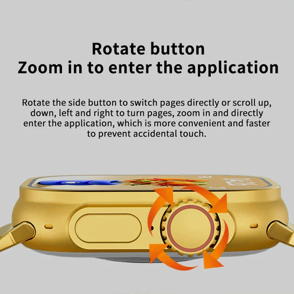 𝘿𝙆 𝙨𝙩𝙤𝙧𝙚™ Gold Ultra Watch – ساعة جولد ألترا