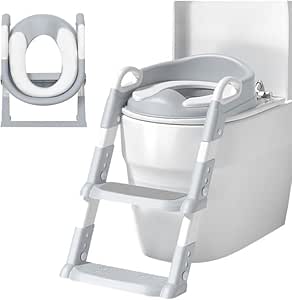 𝘿𝙆 𝙨𝙩𝙤𝙧𝙚™ Kid's Ladder Toilet Trainer – مدرب المرحاض للأطفال مع سلم