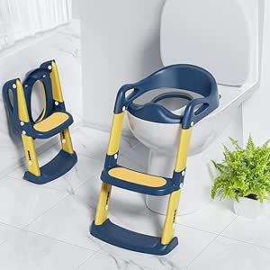 𝘿𝙆 𝙨𝙩𝙤𝙧𝙚™ Kid's Ladder Toilet Trainer – مدرب المرحاض للأطفال مع سلم
