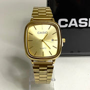 DK Store™Casio Watch Gold + Gold – كاسيو ووتش ذهبي + ذهبي