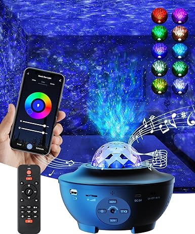 𝘿𝙆 𝙨𝙩𝙤𝙧𝙚™ Galaxy Ocean Light Projector – بروجكتر ضوء المجرة والمحيط