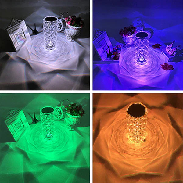 𝘿𝙆 𝙨𝙩𝙤𝙧𝙚™LED Crystal Table Lamp | مصباح طاولة كريستالي LED
