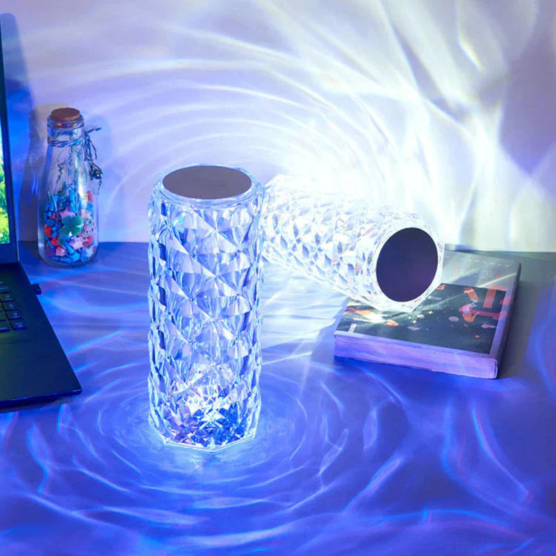 𝘿𝙆 𝙨𝙩𝙤𝙧𝙚™LED Crystal Table Lamp | مصباح طاولة كريستالي LED